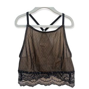 Urban Outfitters Black Lace Bralette by Madalynne for Out From Under Size L